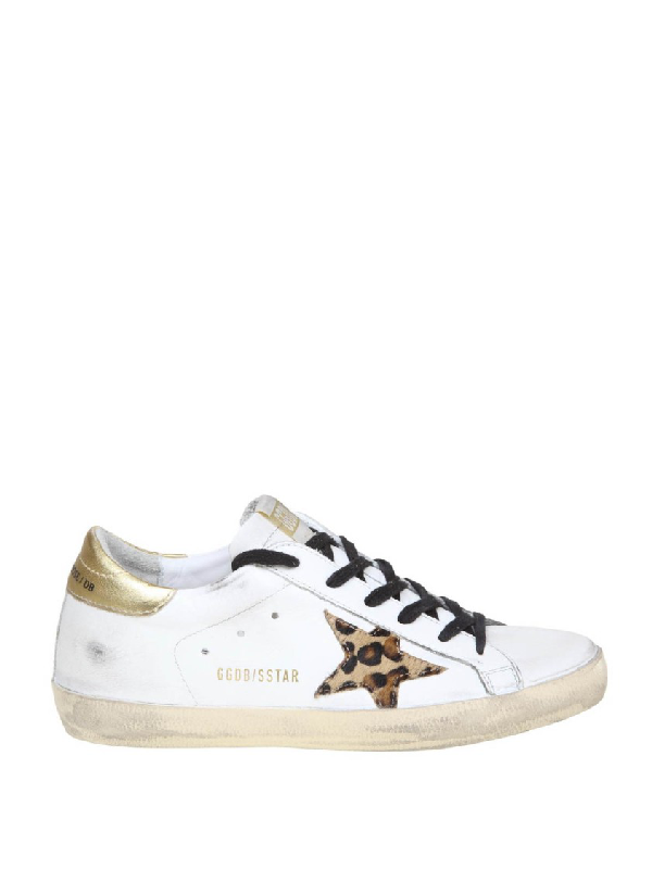 golden goose white leopard