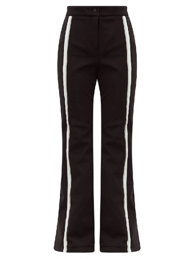 Shop Fendi Wide-leg Ski Trousers In Black