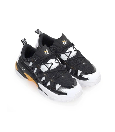 Shop Puma Lqd Cell Omega Density White Black Sneaker