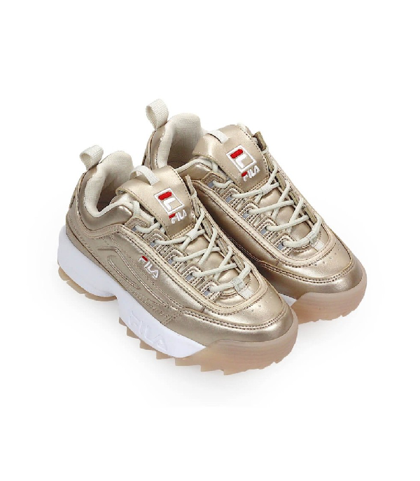fila disruptor m low wmn rose gold