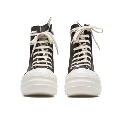 Shop Rick Owens Drkshdw Double Bumper Sneakers In Black