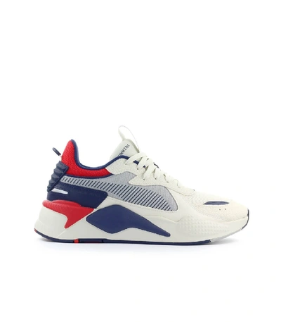 Puma Rs-x Hard Drive White Navy Blue Red Sneaker | ModeSens