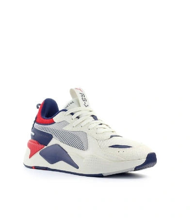 Puma Rs-x Drive White Navy Blue Red Sneaker | ModeSens