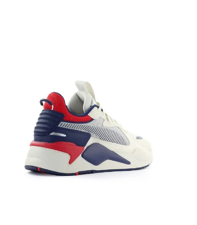 craft Præferencebehandling desinficere Puma Rs-x Hard Drive White Navy Blue Red Sneaker | ModeSens
