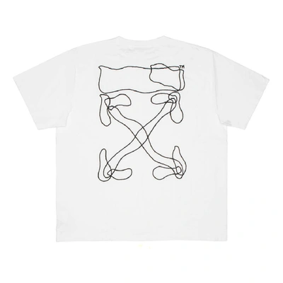 Shop Off-white Abstract Arrows T-shirt In White