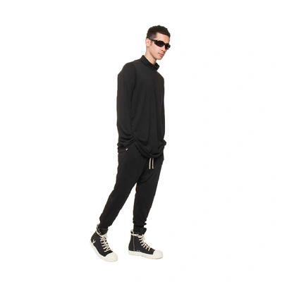 Shop Rick Owens Drkshdw Surf Ls Tee In Black