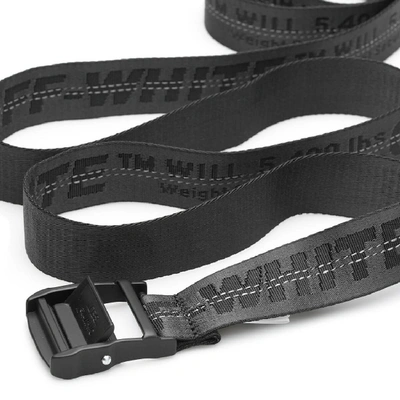 Shop Off-white Industrial Belt In Black