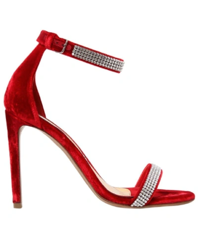 Shop Alexandre Vauthier Velvet Women Red Heels