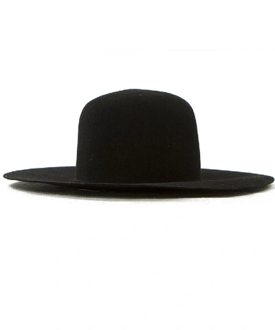 Shop Off-white Wide Brim Women Black Hat