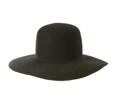 Shop Off-white Wide Brim Women Black Hat