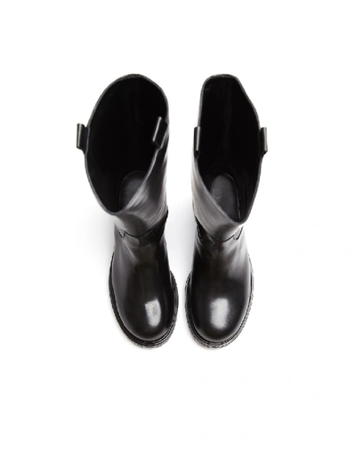 Shop A.f.vandevorst Black Leather Boots