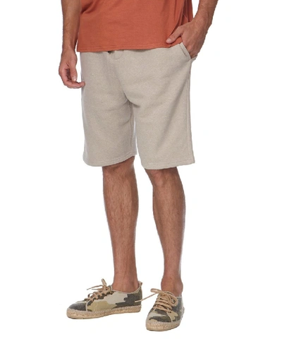 Shop Adyn Essential Men Beige Shorts In Neutrals