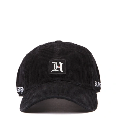 Tommy Hilfiger Black Ribbed Velvet Baseball Lewis Hamilton Hat <br> |  ModeSens