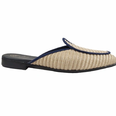 Shop Edhen Milano Antibes Men Beige Slippers In Neutrals