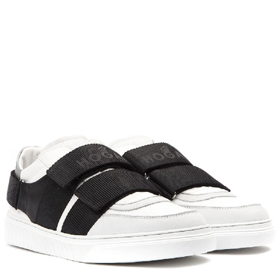 Shop Hogan H365 White Leather Sneaker