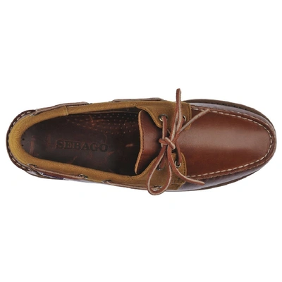 Shop Sebago Loafer Leather Ranger Waxy Millerain 7001h10 A09 In Brown