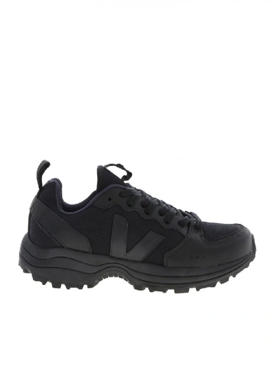 Shop Veja Sneakers Leather Venturi Vtm011926 In Black