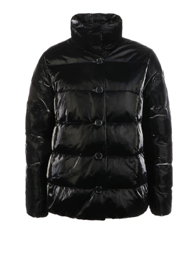 Shop Aspesi 45 Giri Puffer Jacket In Black