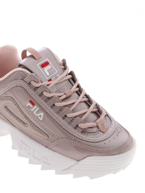 fila patent leather sneakers