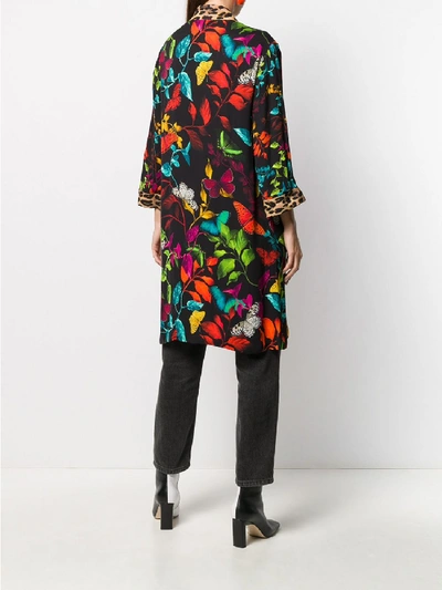 Shop Alice And Olivia Avila Kimono In Multicolor