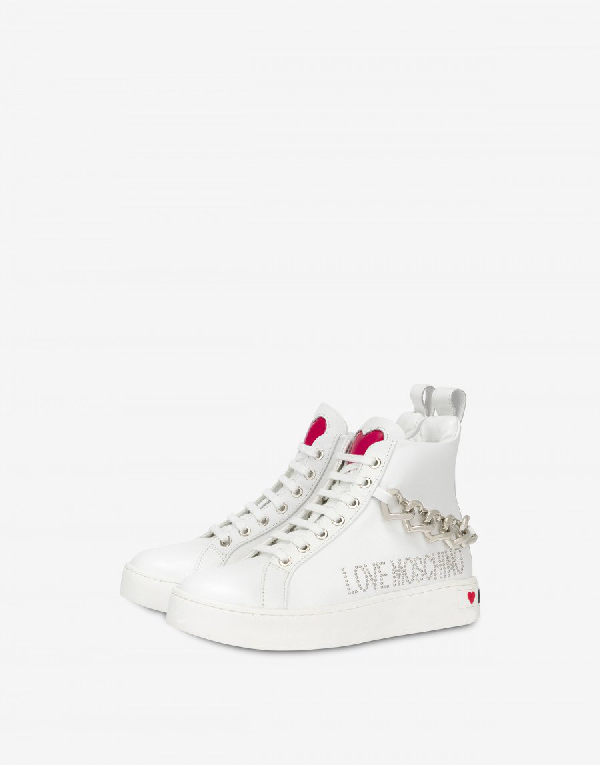 love moschino sneaker high