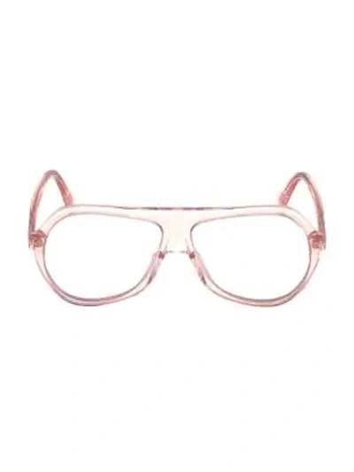 Shop Tom Ford Thomas 61mm Optical Aviator Glasses In Pink