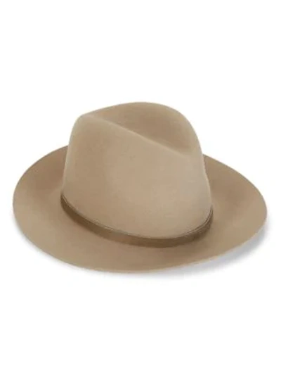 Shop Rag & Bone Women's Floppy Brim Fedora In Beige