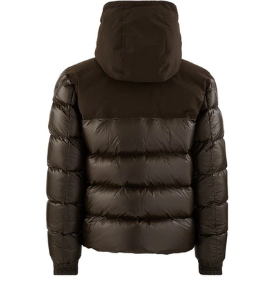 Shop Moncler Eymeric Winter Jacket In Khaki