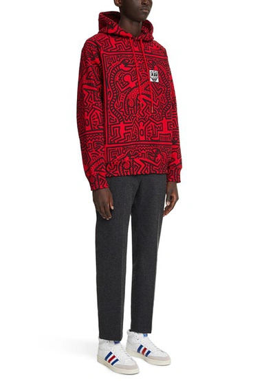 Shop Etudes Studio Odysseus Keith Haring Sweatshirt In Red
