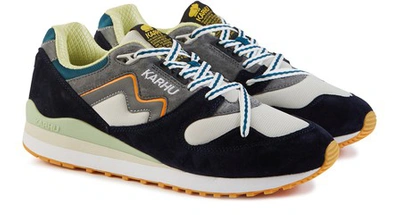 Shop Karhu Synchron Classic Trainers In Night Sky / Monument