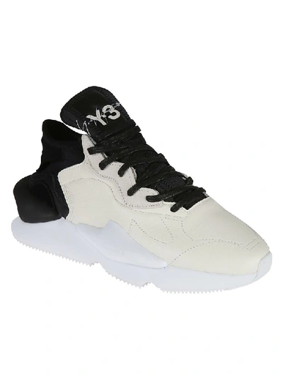 Shop Y-3 Kaiwa Sneakers In Cwhite-black-ftwwht