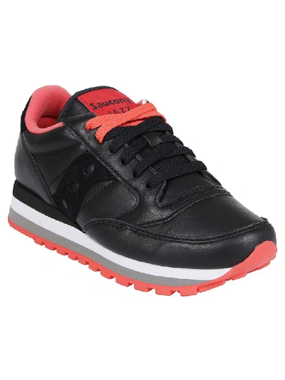 Shop Saucony Sneakers In Black/red
