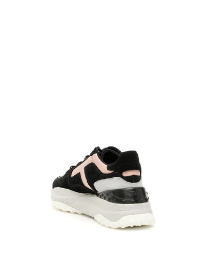 Shop Tod's Sneakers In Cemento+angel