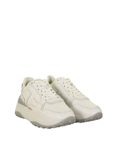 Shop Tod's Sneakers In Leather White