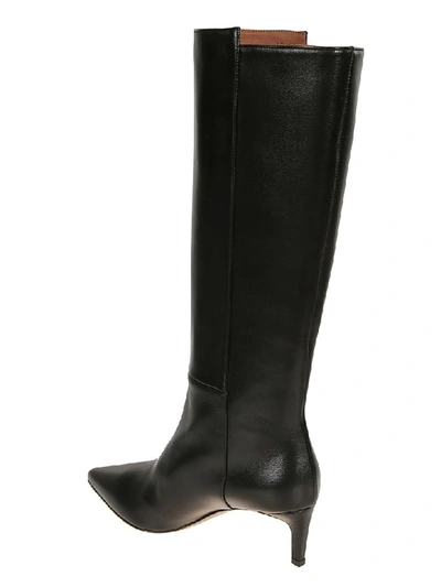 Shop L'autre Chose Studded Over The Knee Boots In Black