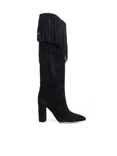 Shop Paris Texas Boots In Black