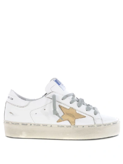 Shop Golden Goose Sneakers In Bianco