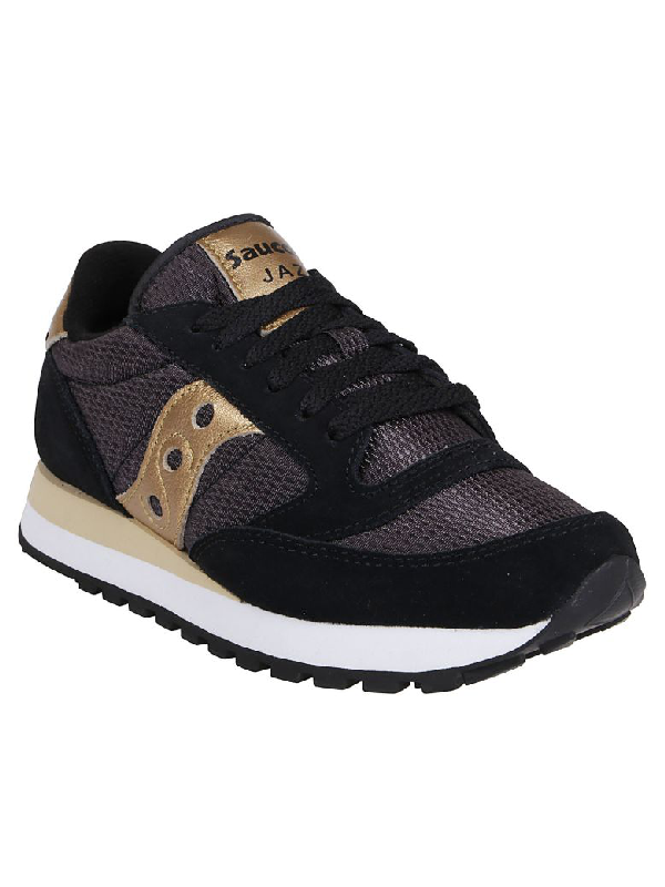black and gold saucony