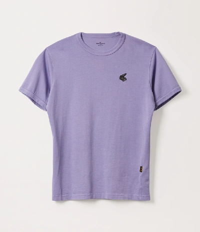 Shop Vivienne Westwood New Classic T-shirt Badge Lilac