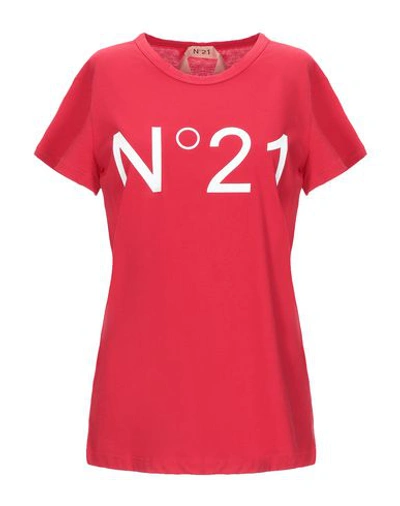 Shop N°21 T-shirts In Red