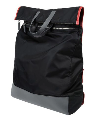 Shop Prada Backpack & Fanny Pack In Black