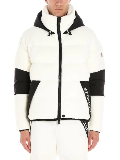 Shop Moncler Grenoble Hooded Down Jacket In White