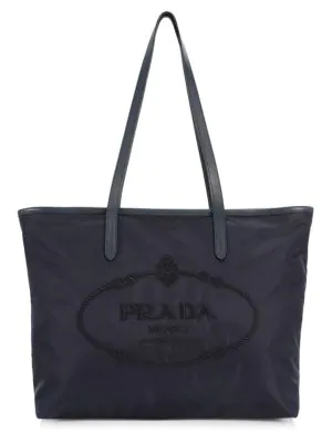 prada nylon shopper tote