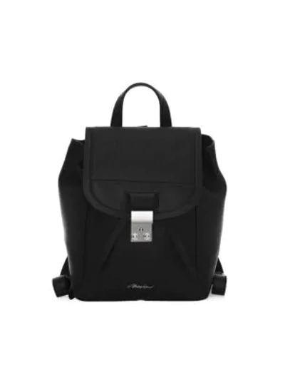 Shop 3.1 Phillip Lim Pashli Leather Backpack In Black