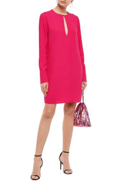 Shop Equipment Bonnie Crepe Mini Dress In Bright Pink