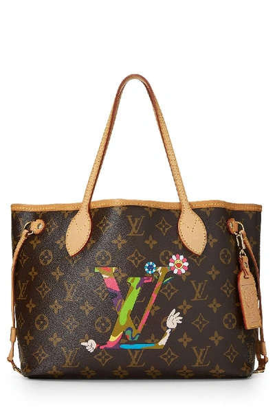 Pre-owned Louis Vuitton Takashi Murakami X  Hands Neverfull Pm