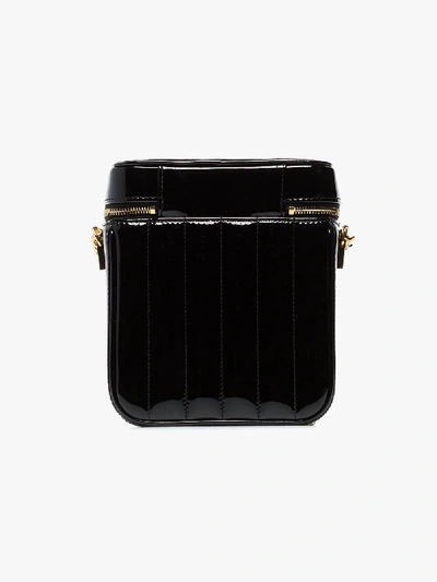 Shop Saint Laurent Vicky Zip-around Bag In Black
