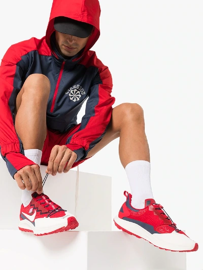 Shop Nike X Gyakusou Red Zoom Pegasus 36 Sneakers