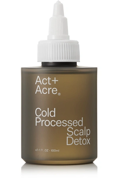 Shop Act+acre Cold Processed Scalp Detox, 89ml - One Size In Colorless