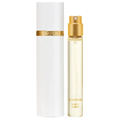 Shop Tom Ford White Suede Eau De Parfum Fragrance Travel Spray 0.33 oz/ 10 ml